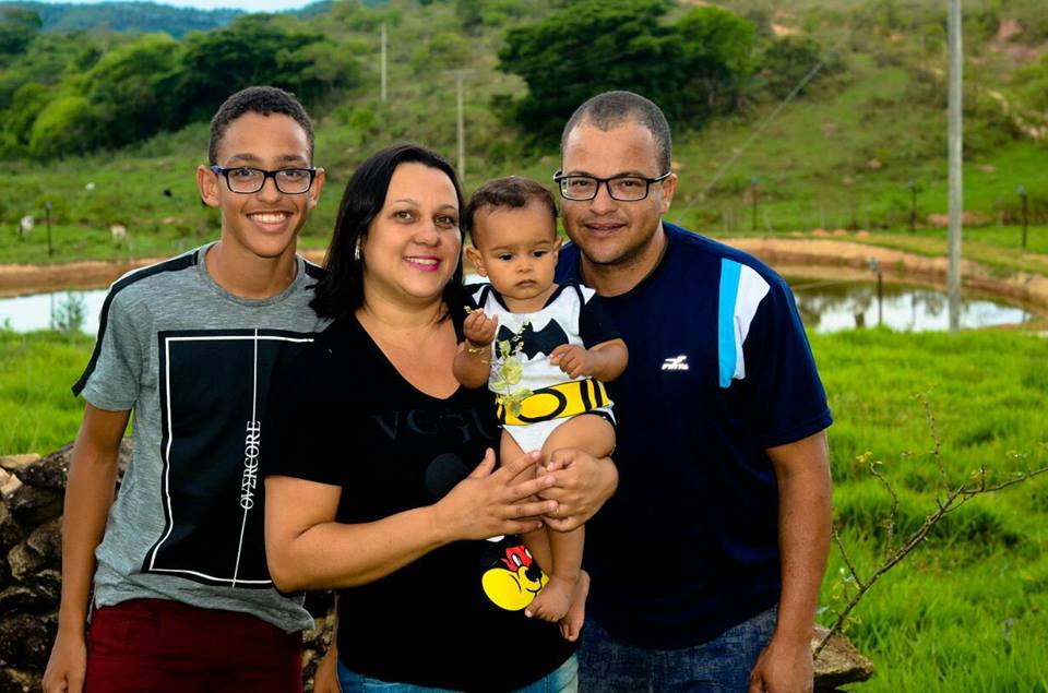 Marcia, Pedro e Rodrigo